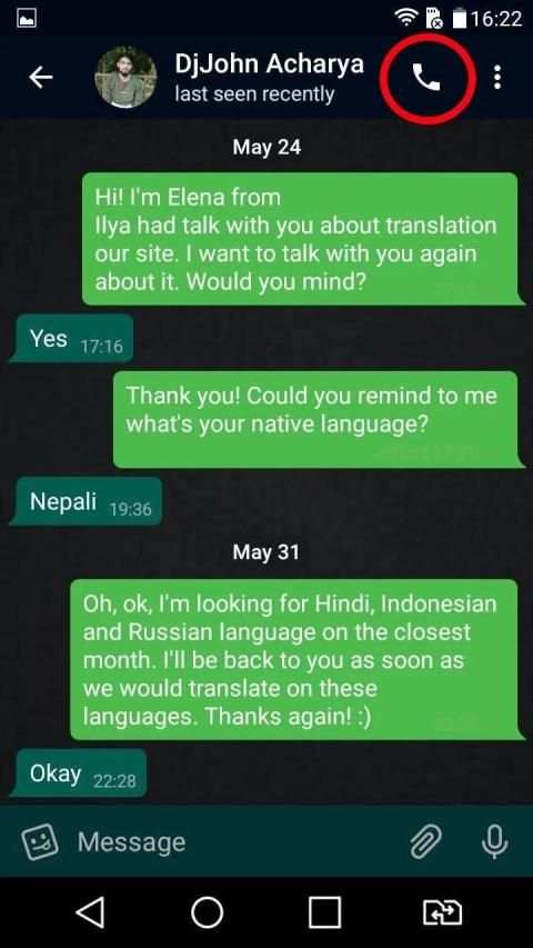 Chotu Messenger Plus - Black Theme screenshot 5