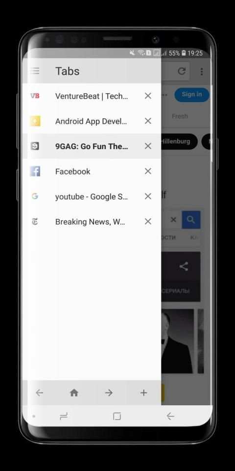 Web Browser - Fast, Safe, Privacy, Data Saving screenshot 4