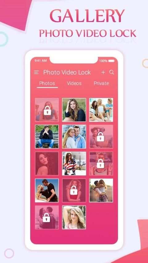 Gallery Lock : Photo Video Locker स्क्रीनशॉट 4