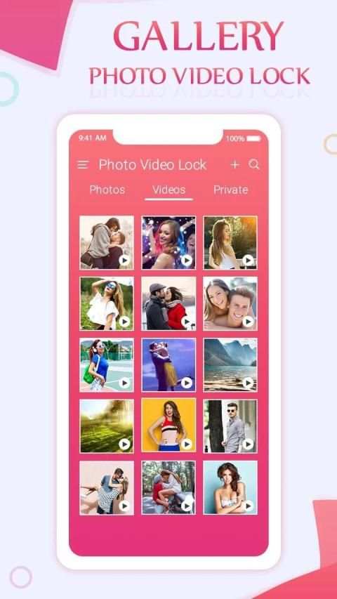 Gallery Lock : Photo Video Locker स्क्रीनशॉट 5