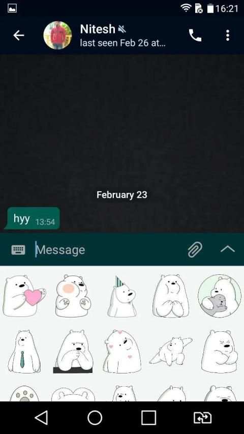 Chotu Messenger Plus - Black Theme screenshot 2