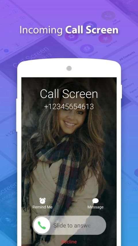 i Call Screen Slide To Answer screenshot 16