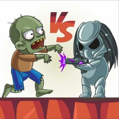 Zombie vs Alien screenshot 1