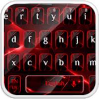 Stylish Black Red Light Keyboard