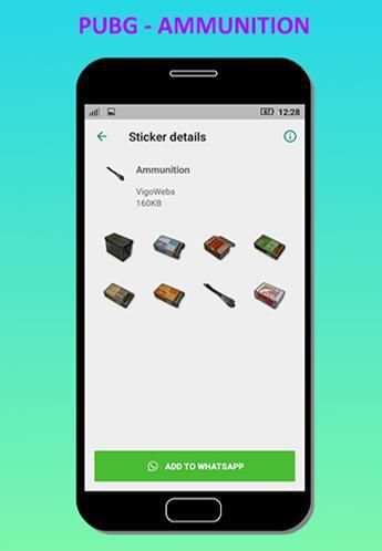PUBG WhatsApp Stickers screenshot 1