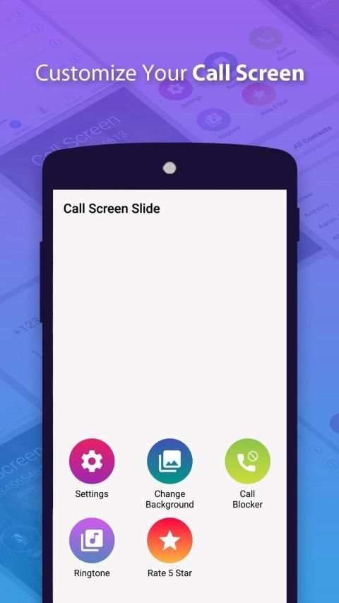 i Call Screen Slide To Answer screenshot 2