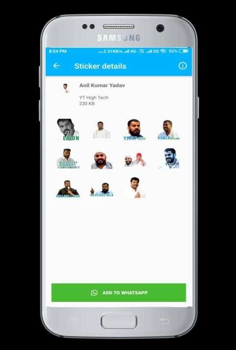 YSRCP Stickers (MLA's) WAStickers screenshot 2