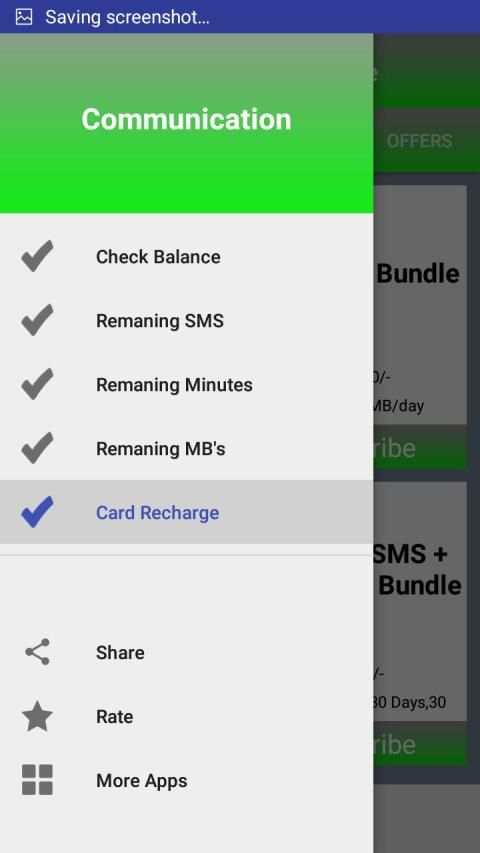All 3g , 4g packages : Call , Internet, SMS स्क्रीनशॉट 3