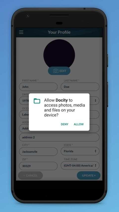 Docity screenshot 1
