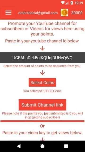 YouTube Sub4Sub, View4View screenshot 5
