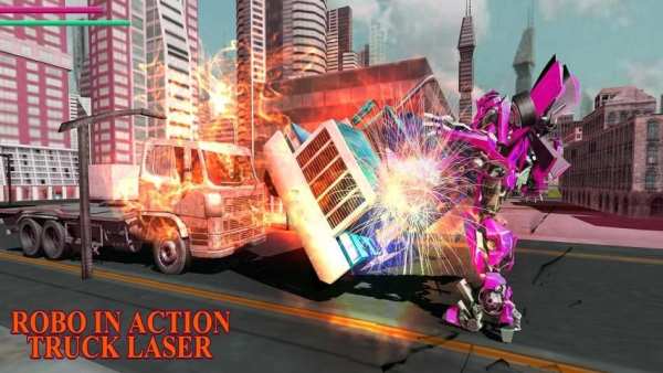 Bus Robot Car Transform Battle- Robots Mech War screenshot 2
