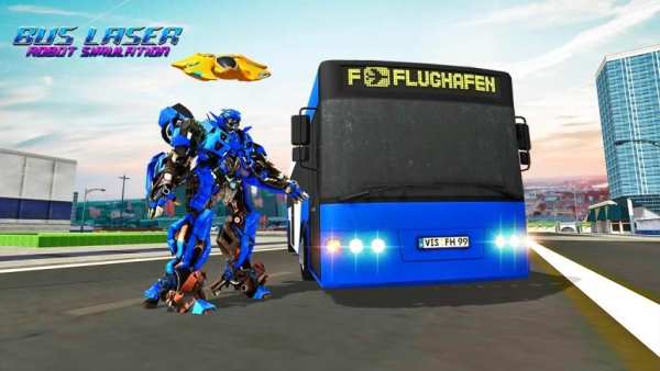 Bus Robot Car Transform Battle- Robots Mech War screenshot 1