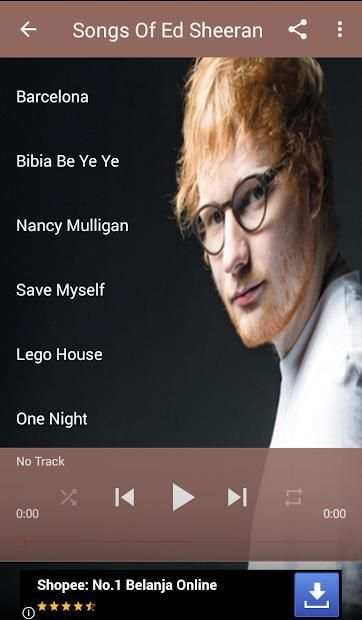 Song Of Ed Sheeran screenshot 1