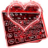 Luminous Heart Keyboard Theme