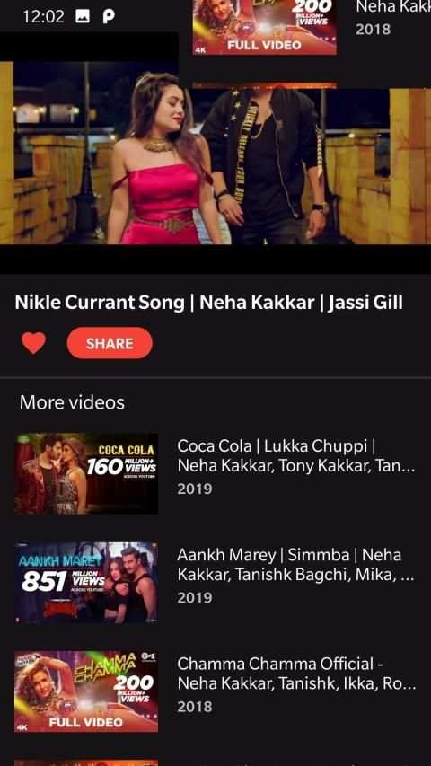 Neha Kakkar Hindi Songs - All New Video Song स्क्रीनशॉट 1