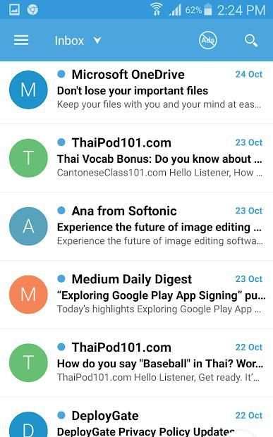 Email Lite - Offline Support screenshot 3