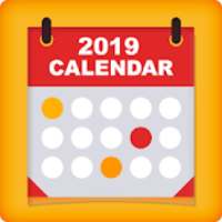 2019 Calendar