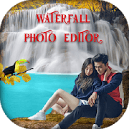 Waterfall Photo Frame 2019 आइकन