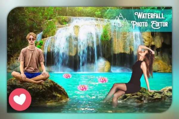 Waterfall Photo Frame 2019 screenshot 2