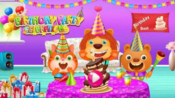 Birthday Party Celebrations: Pets Cooking Fun Game screenshot 3