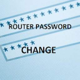 change the password of the router