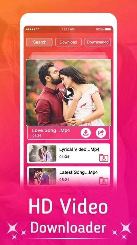 HD Video Downloader: All Videos Downloader स्क्रीनशॉट 3