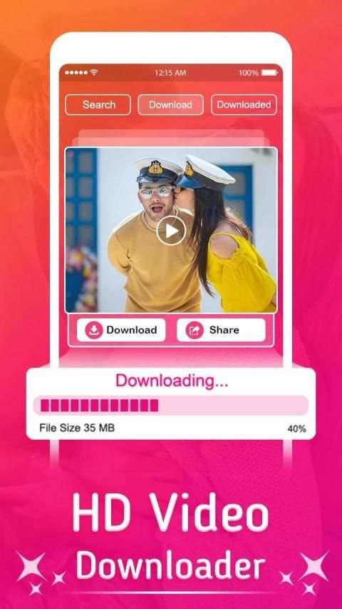 HD Video Downloader: All Videos Downloader स्क्रीनशॉट 2