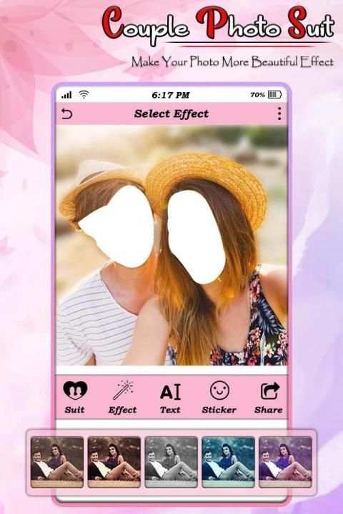 Couple Photo Suit screenshot 6