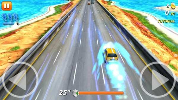 Burn Road Car Racing स्क्रीनशॉट 5
