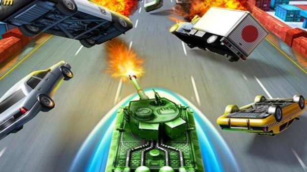 Burn Road Car Racing स्क्रीनशॉट 2