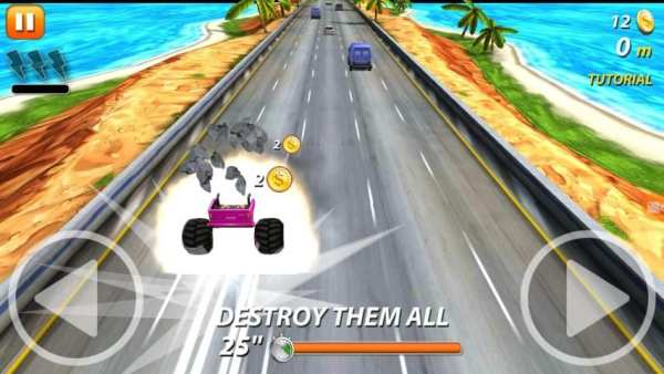 Burn Road Car Racing स्क्रीनशॉट 4