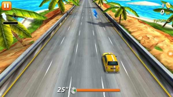Burn Road Car Racing स्क्रीनशॉट 6