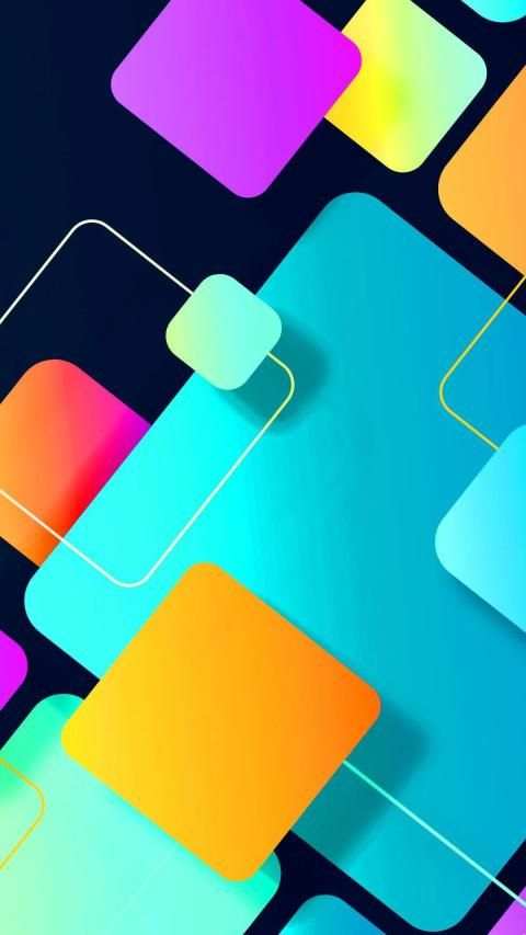 Color Block APUS Live Wallpaper स्क्रीनशॉट 2
