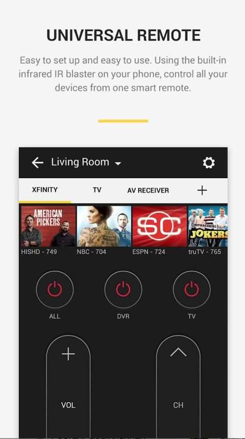 Peel Smart TV Remote Control screenshot 4