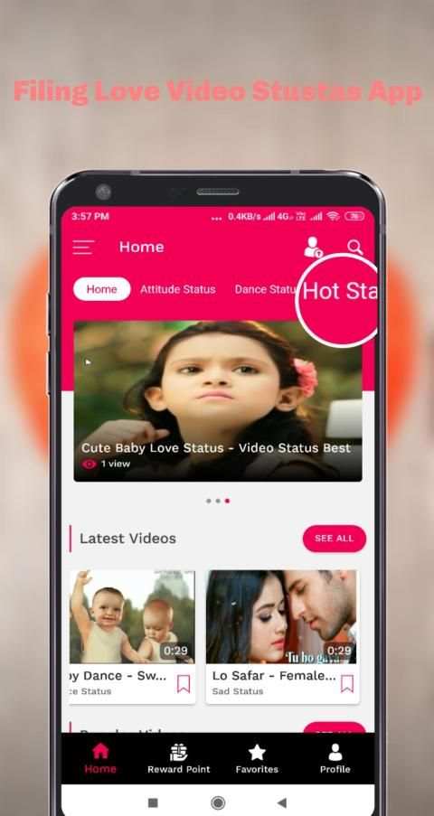 Filing Love [Video Status App] screenshot 8