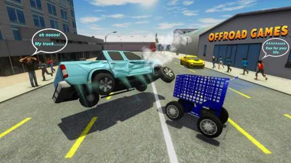 Angry Trolley Simulator : Shopping Cart screenshot 10