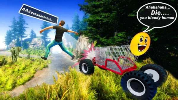 Angry Trolley Simulator : Shopping Cart screenshot 4