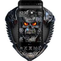 Grey Evil Demon Theme on 9Apps