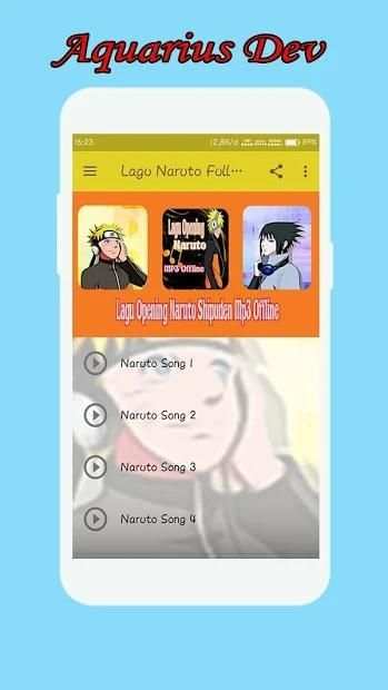 Lagu Opening Naruto Full MP3 Offline screenshot 2