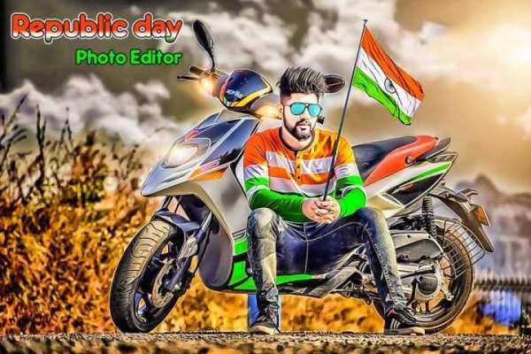 26 January Photo Editor Frame स्क्रीनशॉट 4