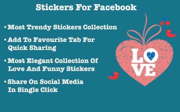 Stickers For Facebook screenshot 1