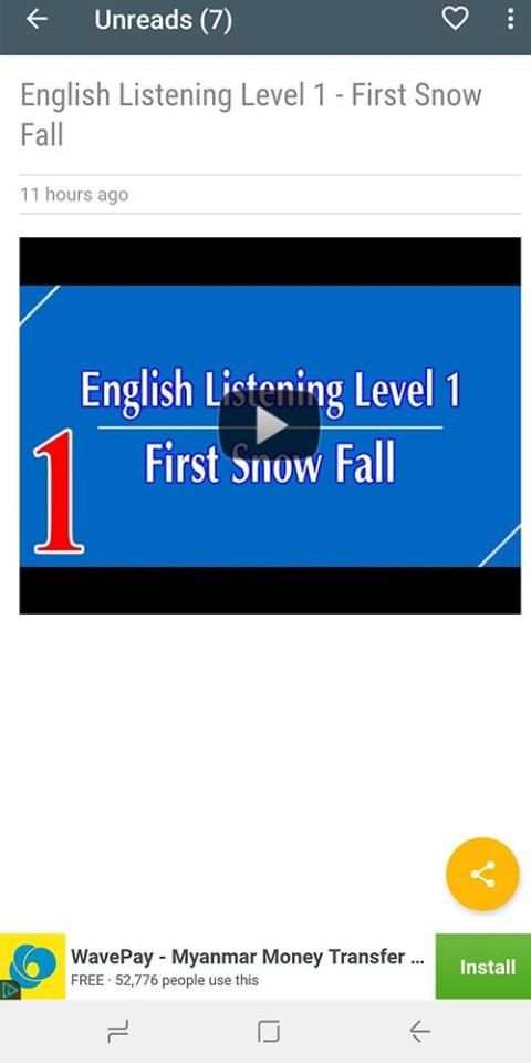 Learn English through Videos screenshot 1