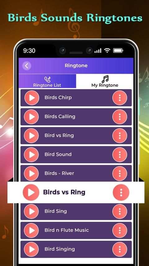 Birds Sounds Ringtones screenshot 5