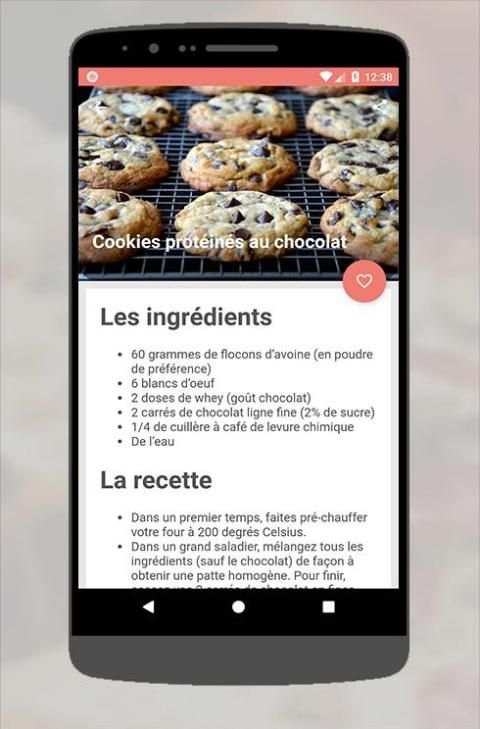 Recettes Sèche & Musculation 2019 screenshot 4