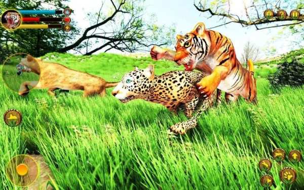Wild Tiger Simulator 3d animal games स्क्रीनशॉट 20