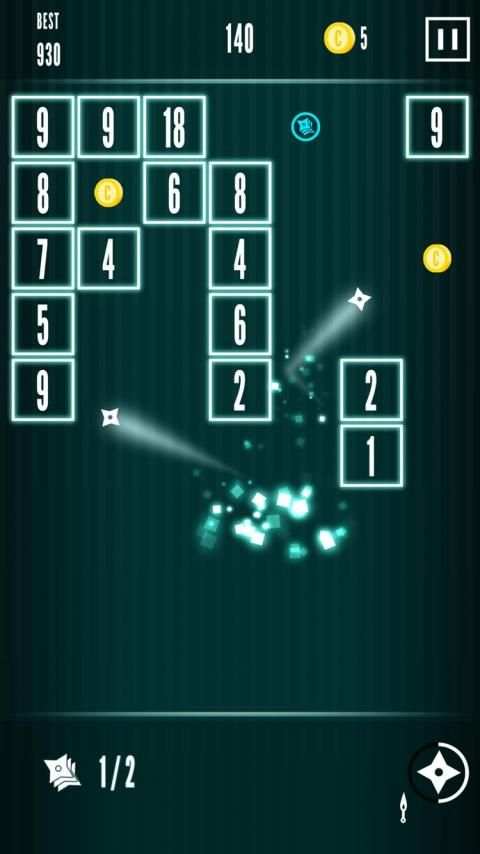 Ninja Brick - Breakout screenshot 14