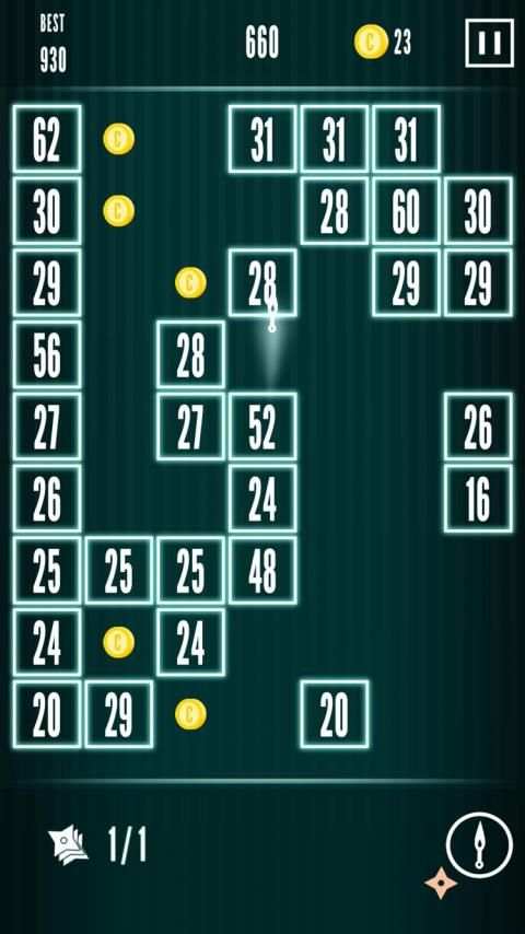 Ninja Brick - Breakout screenshot 12