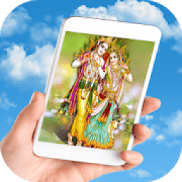 ikon Radha Krishna Wallpaper