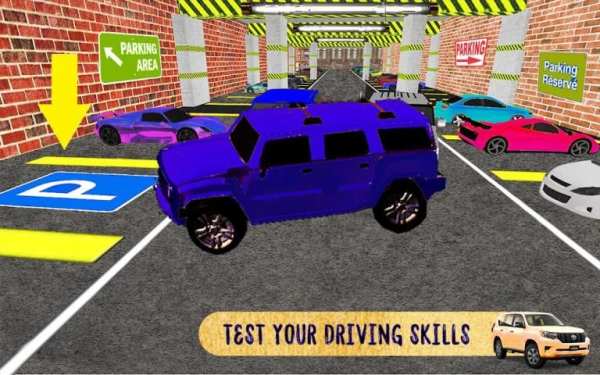 3d Multistory Prado Car Parking City Adventure screenshot 1