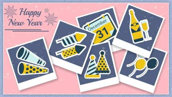 Happy New Year Stickers : WAStickerApps Stickers screenshot 5